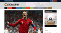 Desktop Screenshot of globovision.com